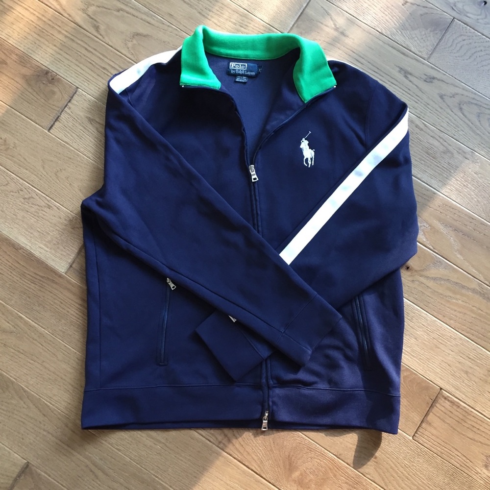 Polo jacket with big pony logo Men’s XL